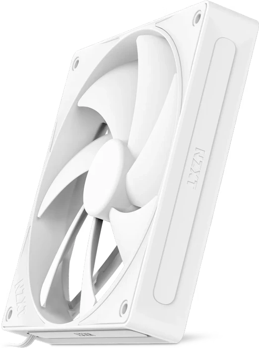 NZXT F Series F140P (2024), Matte White, weiß, 140mm