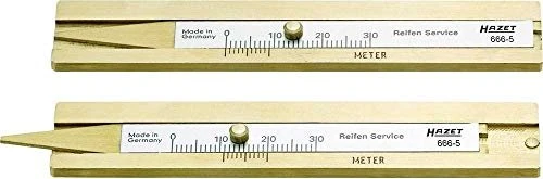 Hazet 666-5 Reifenprofil-Tiefenmesser