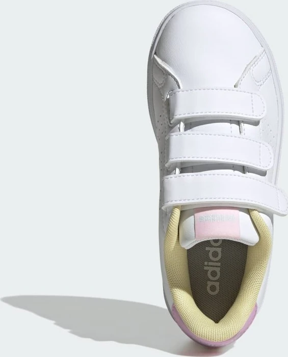 adidas Advantage Base 2.0 cloud white/bliss lilac/clear pink (Junior)