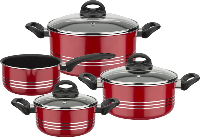 GSW Milano Color Kochtopf-Set, 7-tlg.