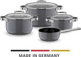 WMF Fusiontec Mineral Pro Kochtopf-Set platinum, 4-tlg.