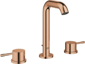Grohe Essence 3-Loch Waschbeckenarmatur 1/2" M-Size mit Ablauffernbedienung warm sunset