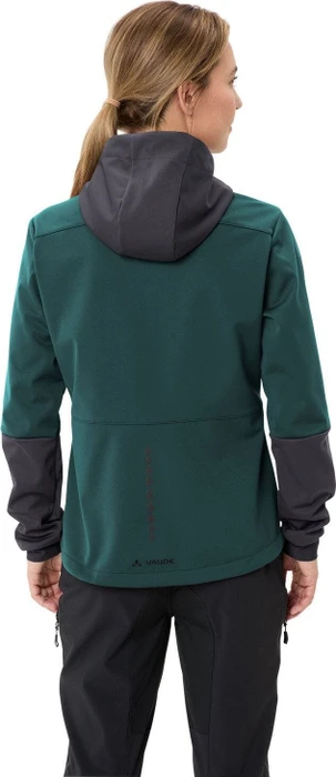 Vaude Qimsa Hooded Softshell Fahrradjacke deep pond (Damen)
