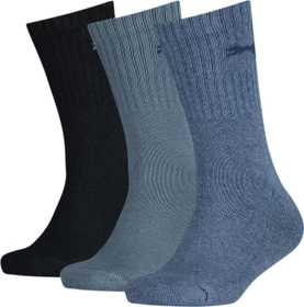 Puma Sport Socken denim blue, 3 Paare (Junior)