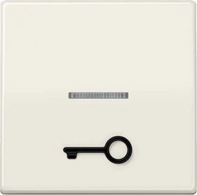 Jung Serie AS Wippe mit abtastbarem Symbol "Tür", weiß