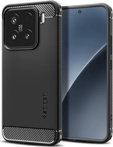 Spigen Rugged Armor für Xiaomi 15 schwarz