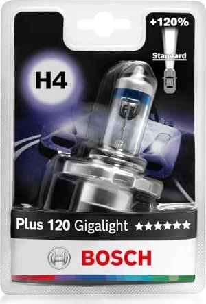 Bosch Gigalight Plus 120 H4 55W, 1er-Pack