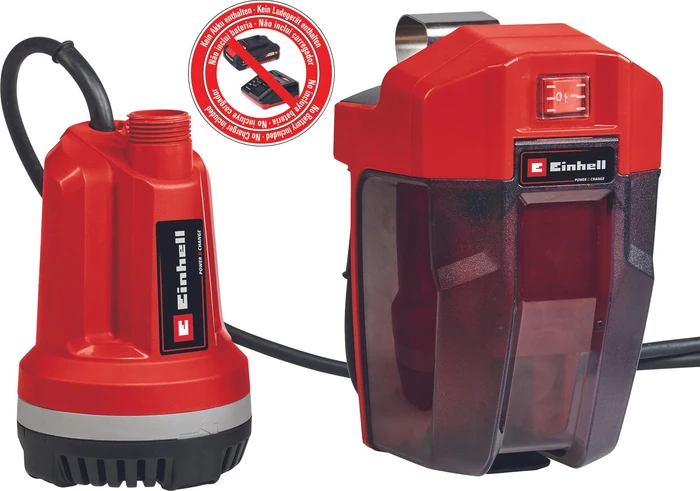 Einhell Expert GE-PP 18 RB Li Akku-Klarwassertauchpumpe solo