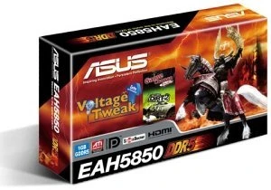 ASUS Radeon HD 5850, EAH5850/G/2DIS/1GD5 DIRT 2, 1GB GDDR5, 2x DVI, HDMI, DP