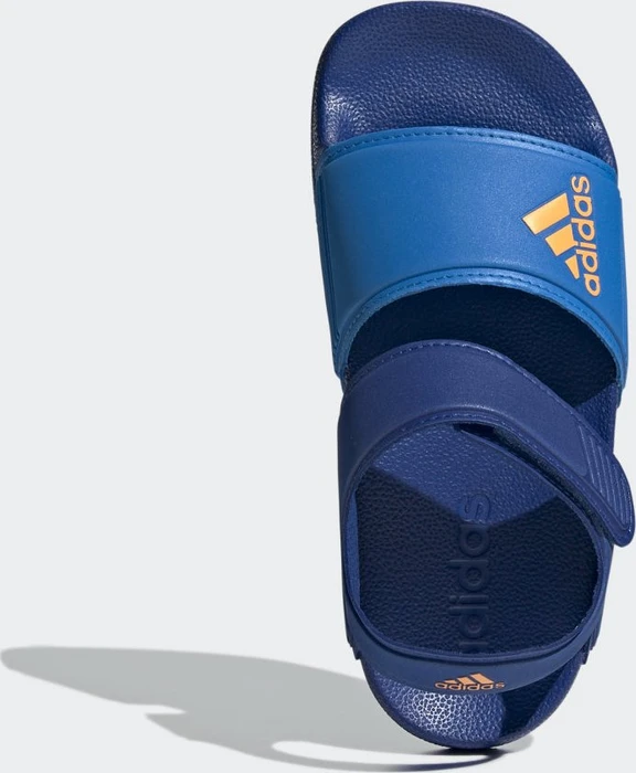 adidas Adilette Sandale royal blue/flash orange/blue rush (Junior)