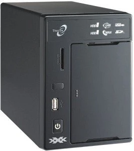 Thecus N2200XXX, 1GB RAM, 2x RJ-45 1000Base-T, 3x USB-A 2.0