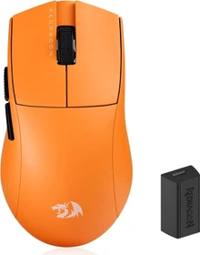 Redragon M916 K1NG Ultra 8K Wireless Gaming Mouse orange, USB/Bluetooth (M916OB-ULT)