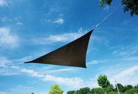 Doppler Alu Pro Sonnensegel dreieckig 360cm anthrazit
