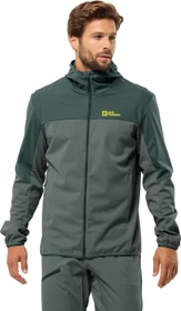 Jack Wolfskin Feldberg Hoody Funktionsjacke slate green (Herren)