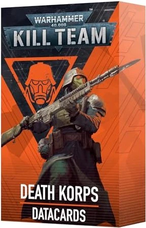 Games Workshop Warhammer 40.000 Kill Team - Datenkarten: Death Korps (EN)