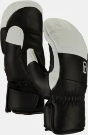 Ortovox Full Leather Handschuhe black raven