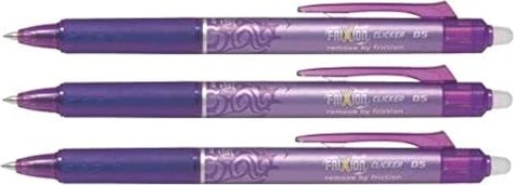Pilot FriXion Ball Clicker 0.5mm BLRT-FR5-V Tintenroller (Mine) violett