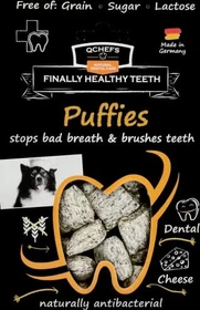 Qchefs Puffies Zahnputzsnack für Hunde, 65g