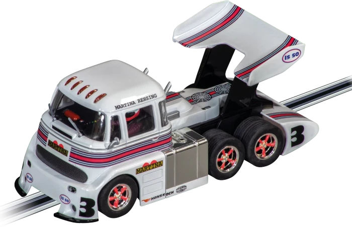 Carrera Digital 132 Race Truck Cabover Martina Rehsing Team, No.3