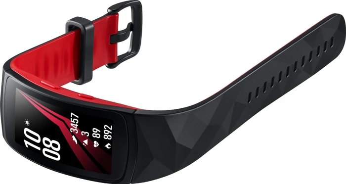 Samsung Gear Fit 2 Pro Large R365 schwarz/rot