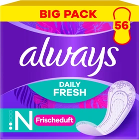 Always Daily Flexistyle normal fresh scent, 56 Stück