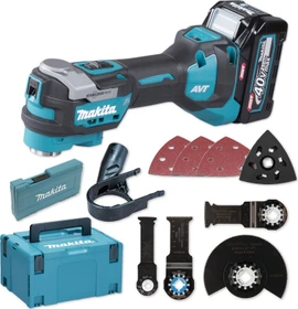 Makita TM001GZ03 Akku-Multifunktionswerkzeug solo inkl. MAKPAC + Zubehör