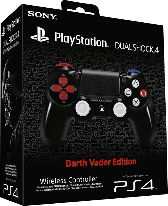 Sony DualShock 4 Controller wireless Darth Vader Edition schwarz (PS4)
