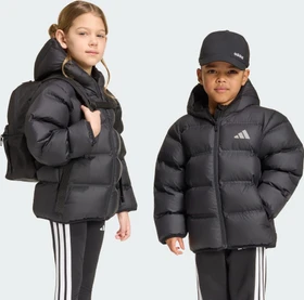 adidas Kunstdaunen Funktionsjacke black/reflective silver (Junior)