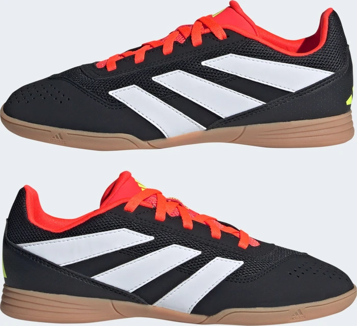 adidas Predator 24 Club IN core black/cloud white/solar red (Junior)