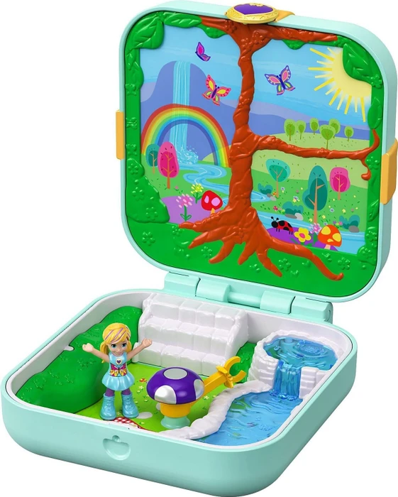 Mattel Polly Pocket - Verborgene Schätze Schmetterlingswald