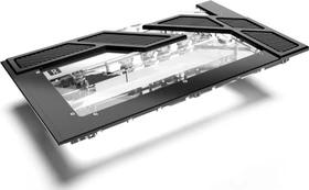 Alphacool Distro Plate Y60 mit D5 Apex Pumpe, Verteilerplatte