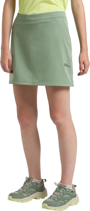 Jack Wolfskin Hiking Alpine Skort kurz eucalyptus (Damen)