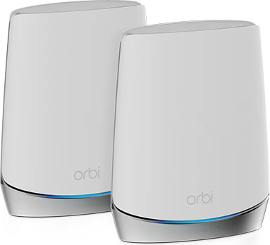 Netgear Orbi Wi-Fi 6, 750 Serie RBK752, AX4200, Router und Repeater Set, 2er-Bundle