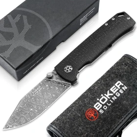 Böker Solingen Tiger Damast Taschenmesser