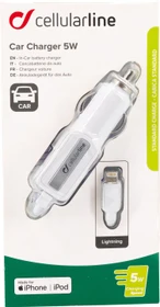 Cellularline Car Charger für Apple iPhone 5/5s/5c