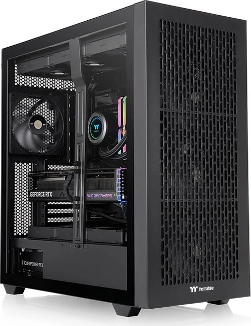 Thermaltake AX500, schwarz, Glasfenster