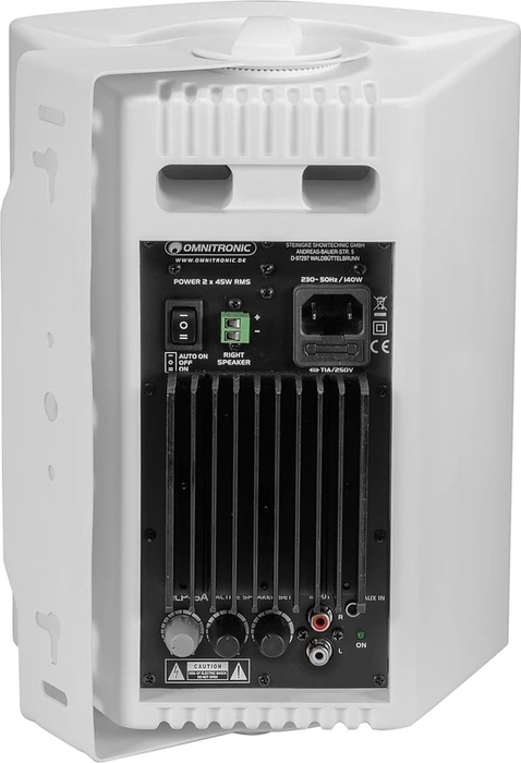 Omnitronic ALP-6A weiß, Paar