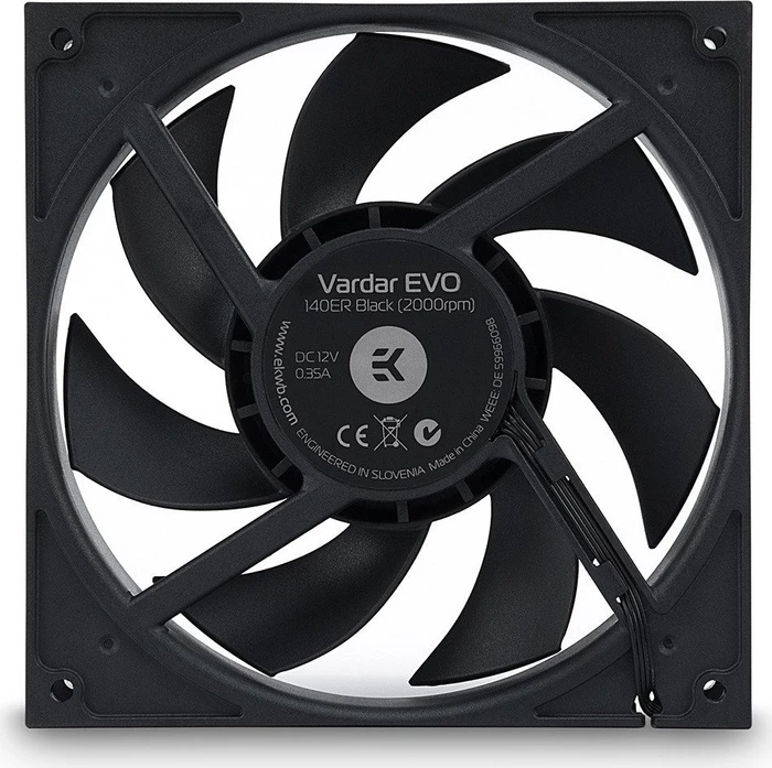 EK Water Blocks EK-Vardar EVO 140ER BB schwarz, 2000rpm, 140mm (3830046999900)