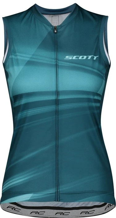 Scott RC Pro Trikot ärmellos lunar blue/stream blue (Damen)