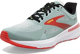 Brooks Launch GTS 9 blue surf/black/cherry tomato (Damen)