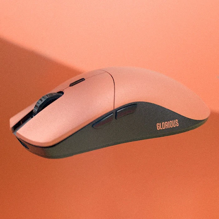 Glorious Model O Pro Wireless, Red Fox - Forge, USB