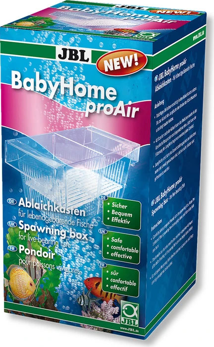 JBL BabyHome proAir, Ablaichkasten für Sprudelsteininstallation