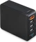 Hama Schnellladegerät 5 Ports 1x QC 3.0 3x USB-A 1x USB-C PD 51W schwarz Vorschaubild