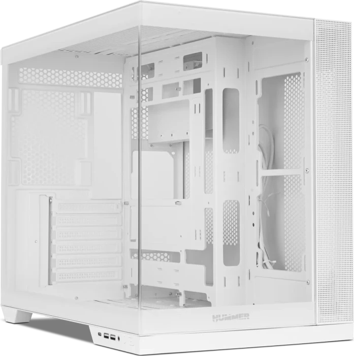 Nox Xtreme Hummer Astra Neo White, Glasfenster