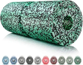 Bodymate Care mittel-hart Faszienrolle schwarz/grün
