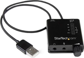 StarTech Externe USB Soundkarte mit SPDIF Digital Audio und Stereo Mic