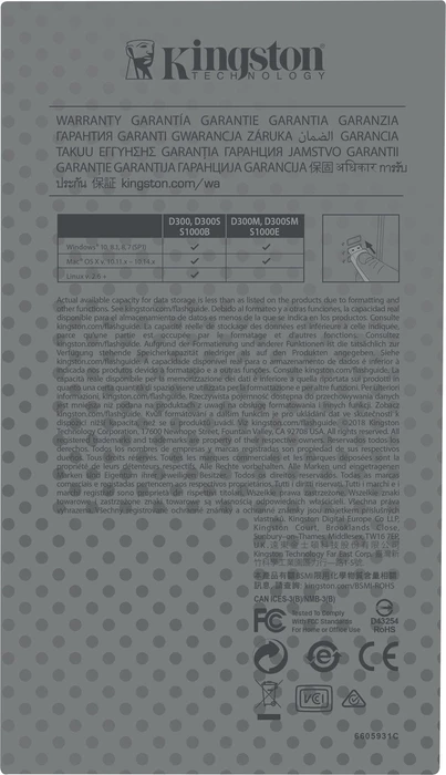 Kingston IronKey D300S Serialized 32GB, USB-A, USB 3.2 Gen 1×1