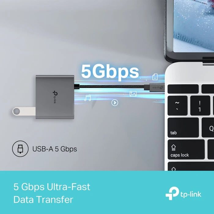 TP-Link 3-in-1 USB-C Hub, USB-C 3.0 [Stecker]