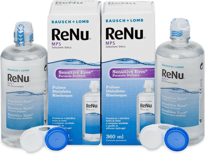 Bausch&Lomb ReNu MultiPlus All-in-one-Lösung Twin Box, 720ml (2x 360ml)