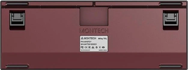 Montech MKey TKL, Darkness, LEDs RGB, hot-swap, Gateron G Pro 2.0 RED, USB, US